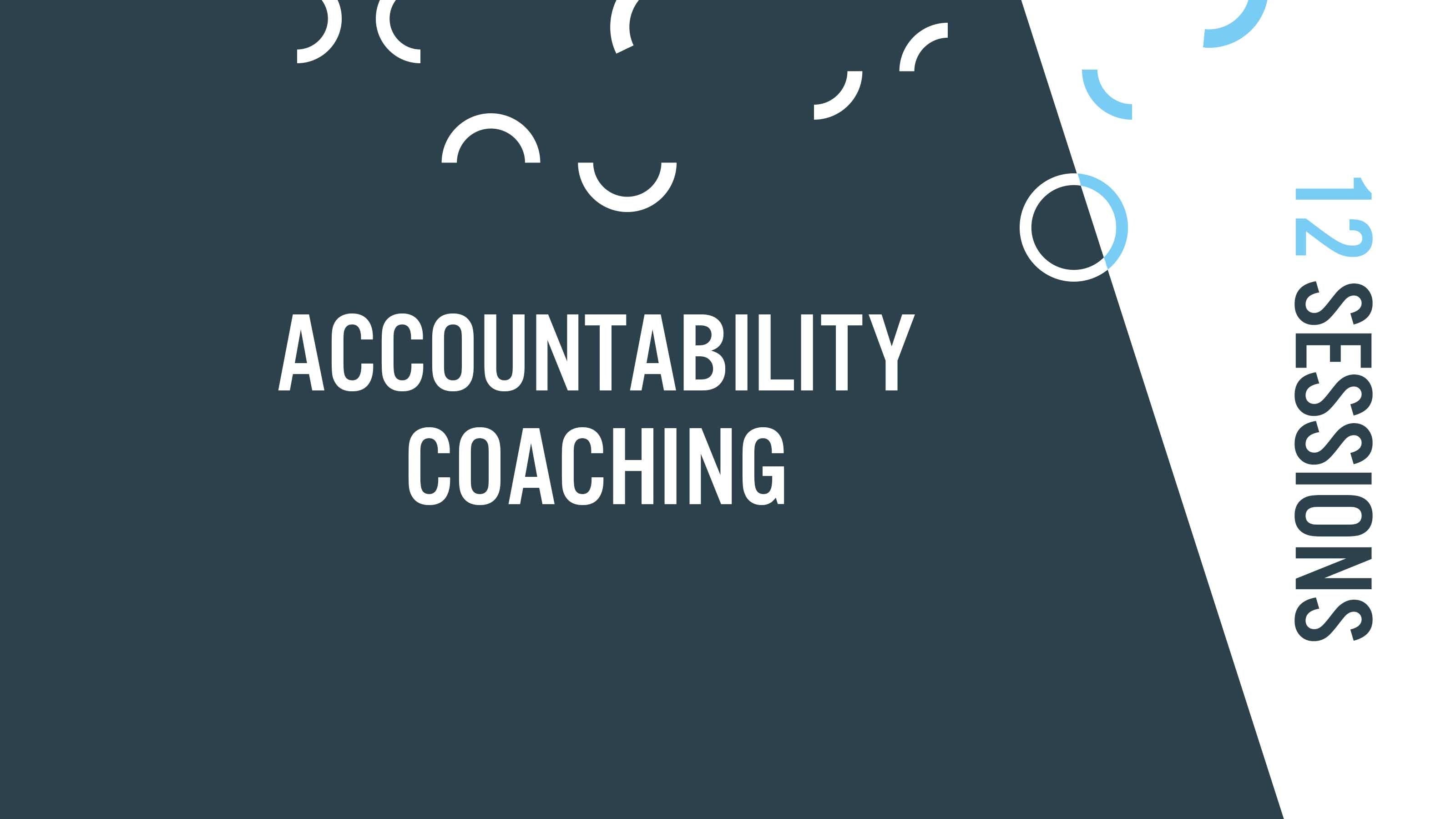 Accountability Coaching: 12 Sessions with your Oola Life Coach