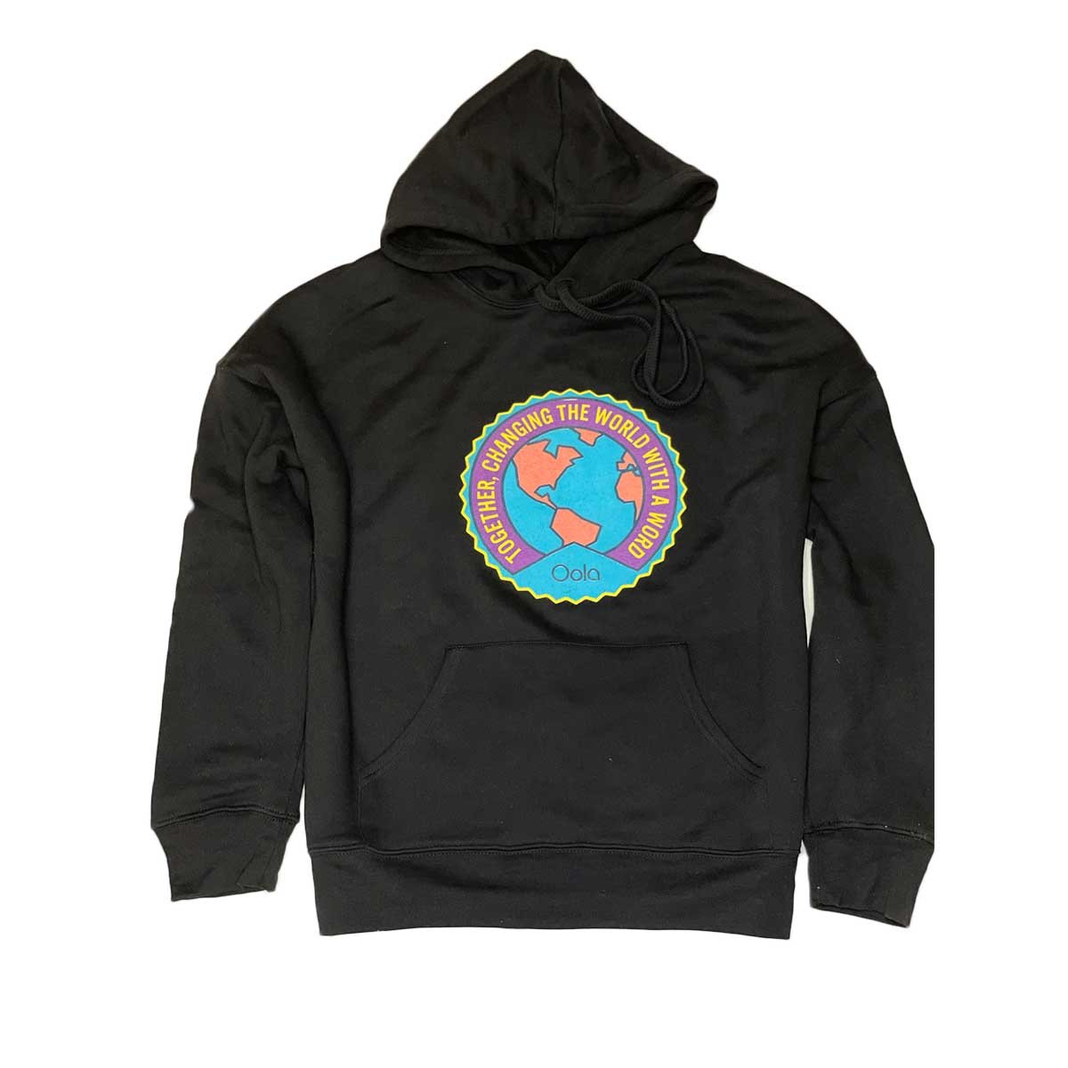 Black Unisex TOGETHER CHANGING THE WORLD Hoodie